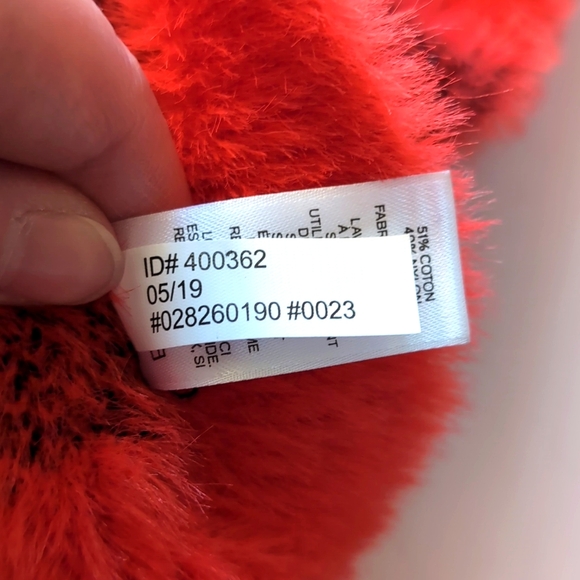 Express Buffalo Plaid Fuzzy Sweater, Size Women's Large - Picture 9 of 10